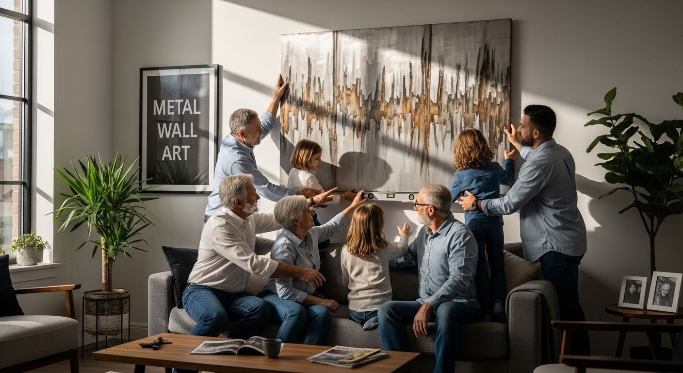 modern metal wall art