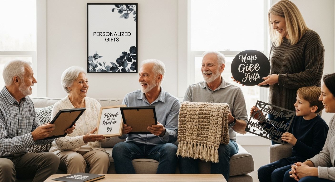 personalized gifts living room family