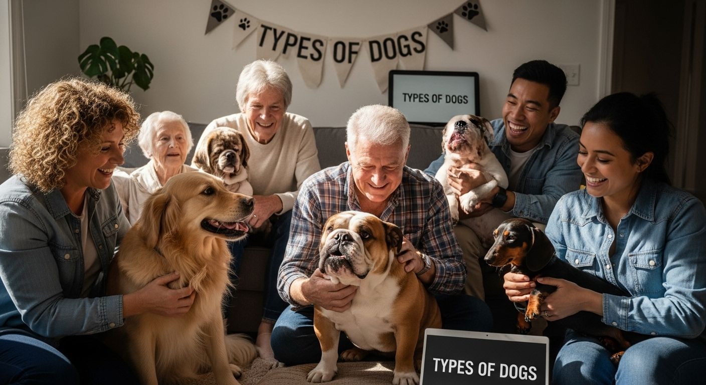 types of dogs family breeds