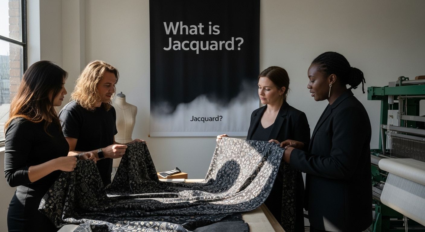 Jacquard loom workshop human interaction