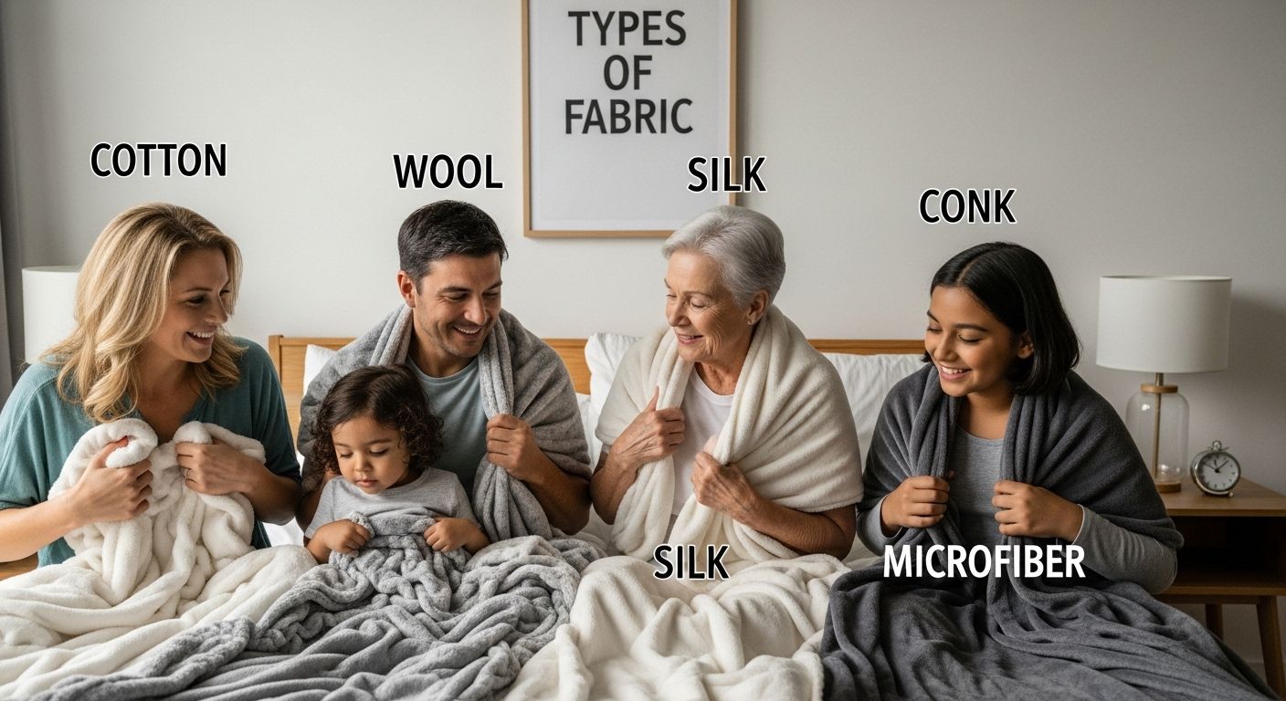 blanket fabric types family