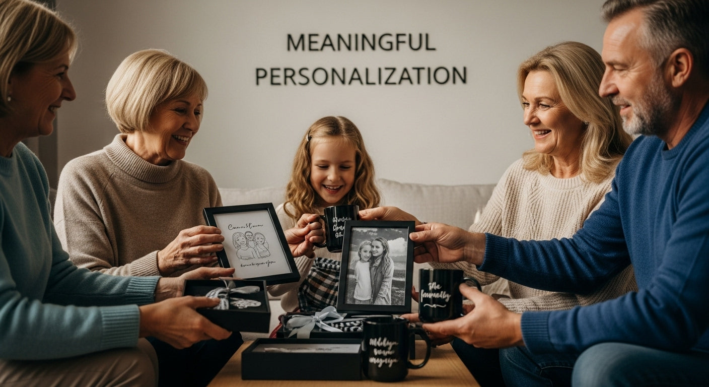 custom family gift giving