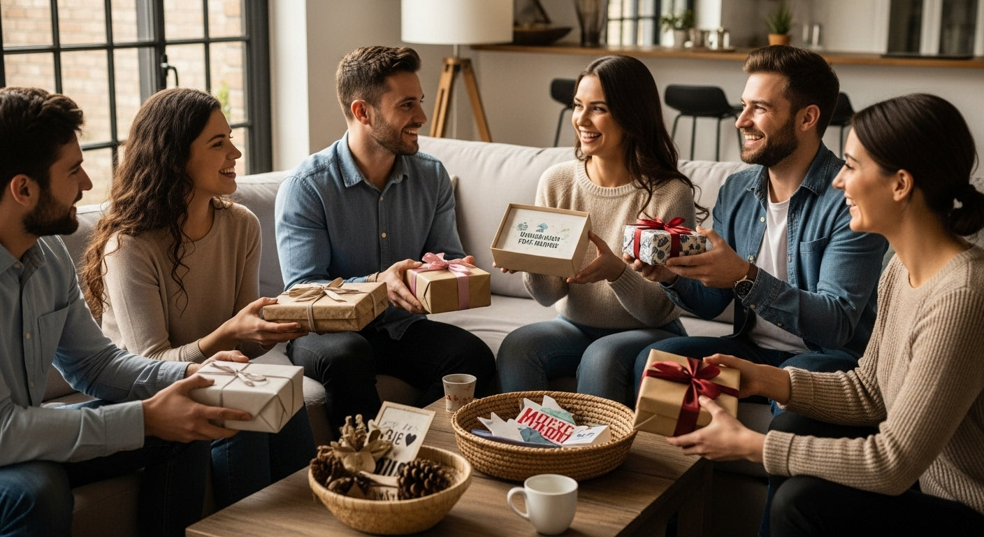 unique gifts, friendship, present exchange