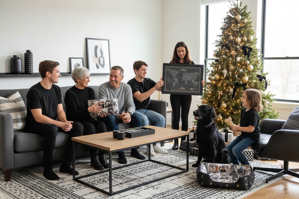 custom Xmas gifts, family Christmas, personalized holiday presents