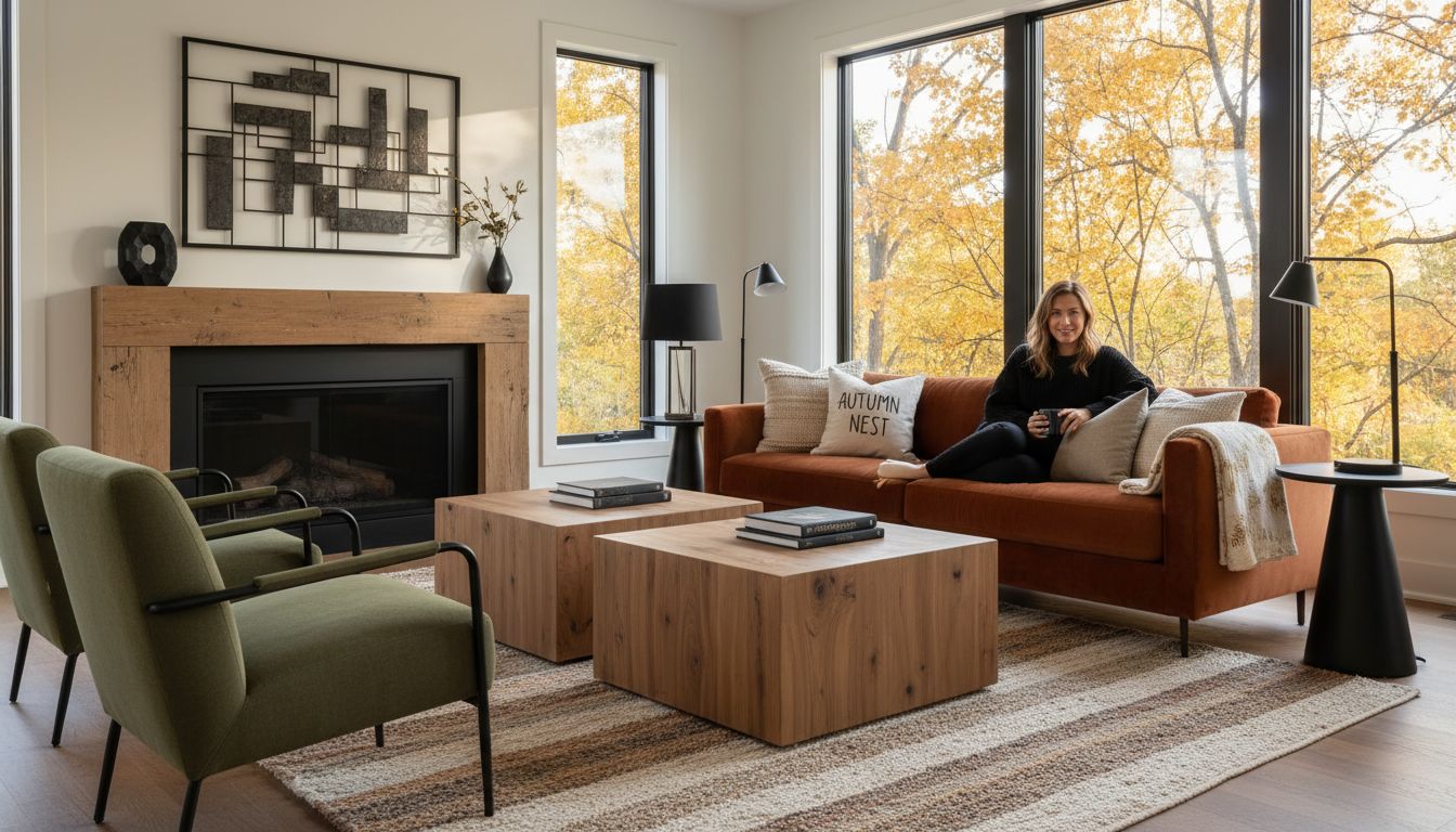 fall modern home decor