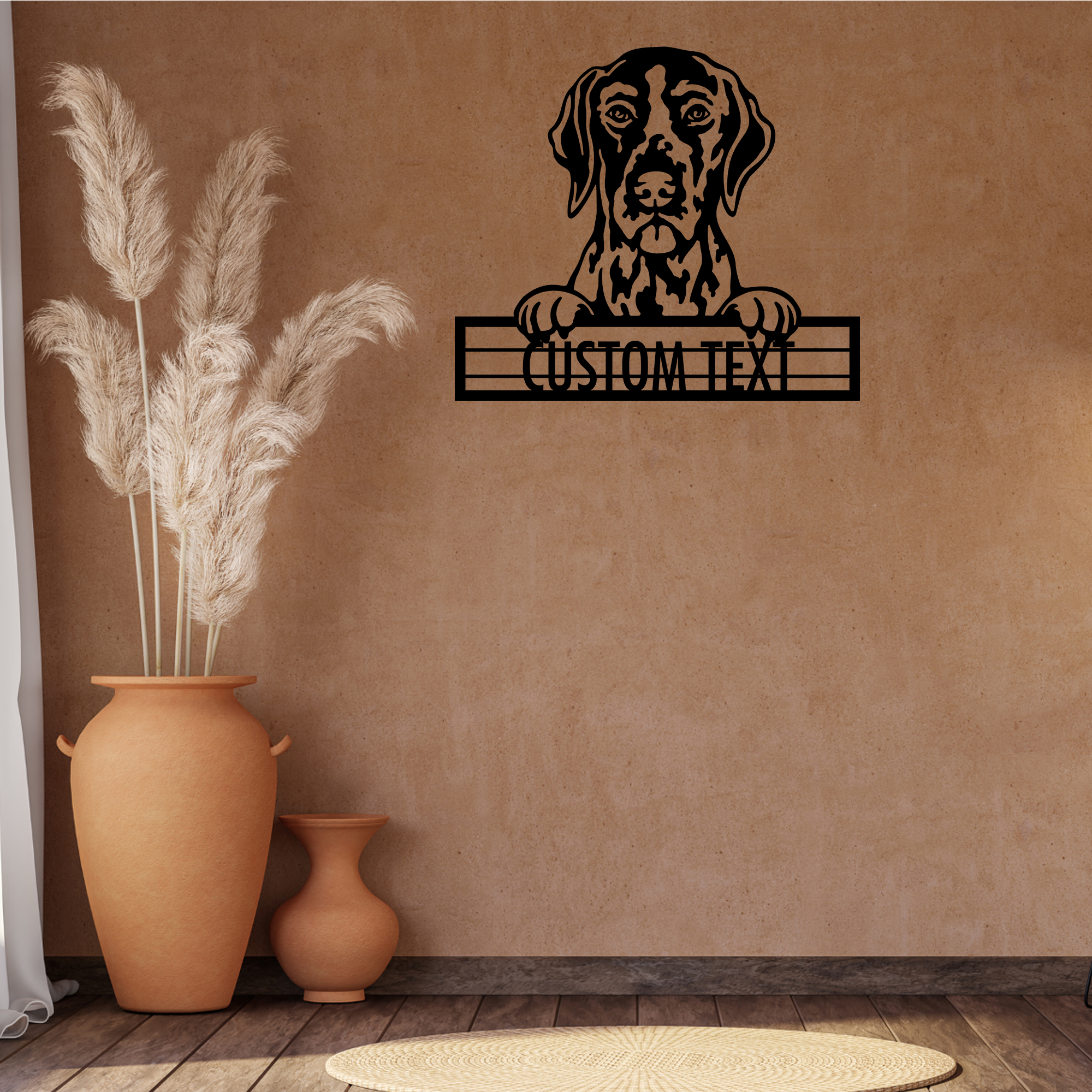 German Shorthaired Pointer - Dog Personalized Metal Wall Art Decor