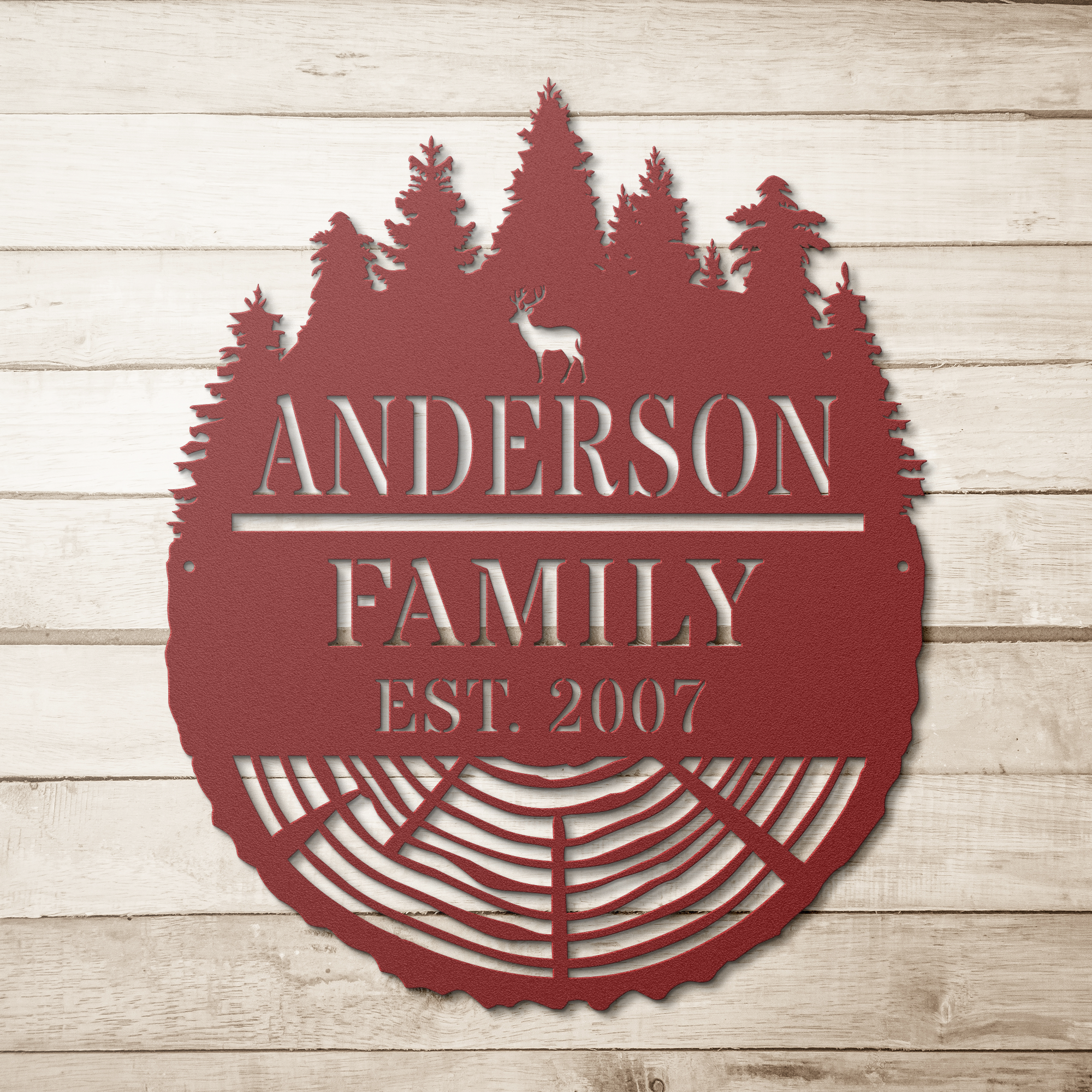 Personalized_Tree_Stump_Metal_Sign__C_Red_Simple_Wood_BKGD_Mockup.png