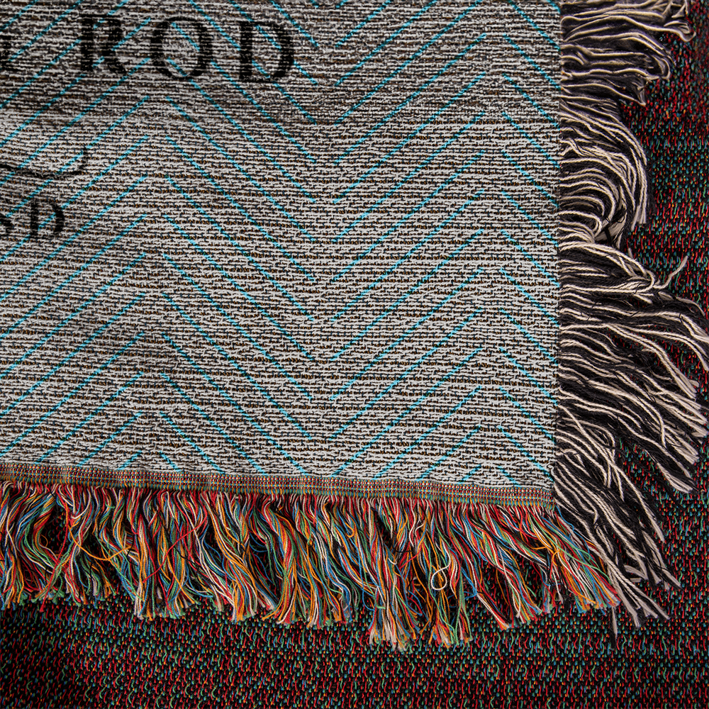 Personalized South Dakota State Woven Blanket – Custom Home Gift for Couples