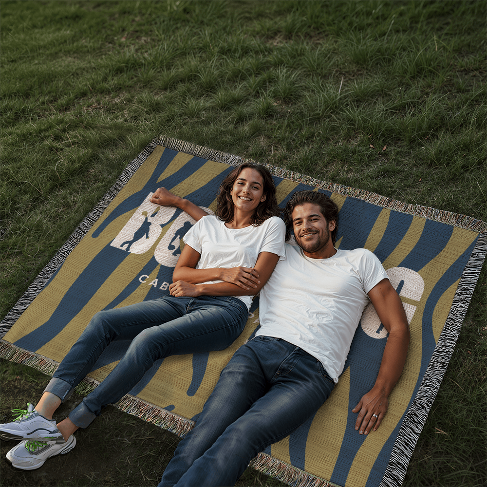 Personalized Bowling Woven Blanket Throw – Custom Bowler Gift