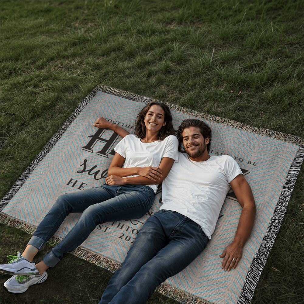 Personalized Kentucky Woven Blanket – Custom Home State Throw with Name & Location