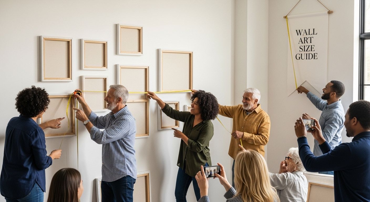 wall art size