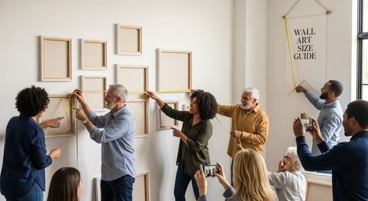 wall art size