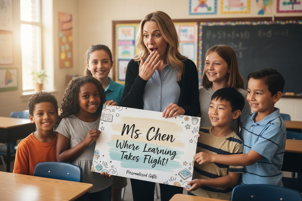 teacher personalized gifts classroom