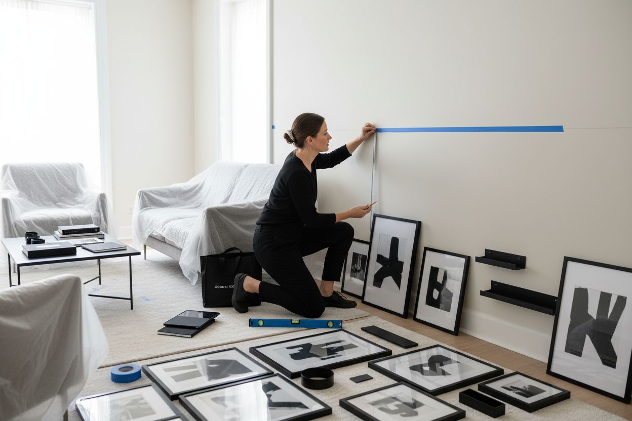 gallery wall planning