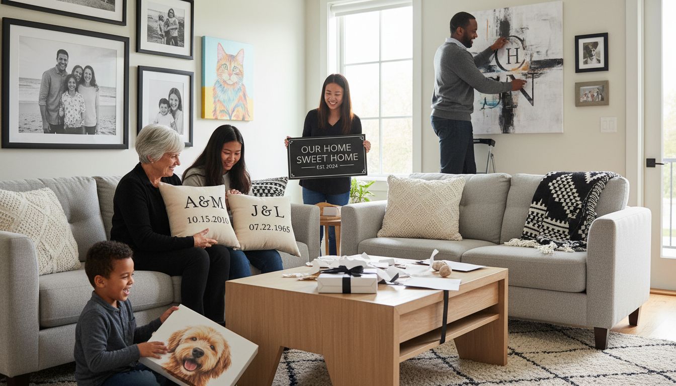 personalized gifts home decor