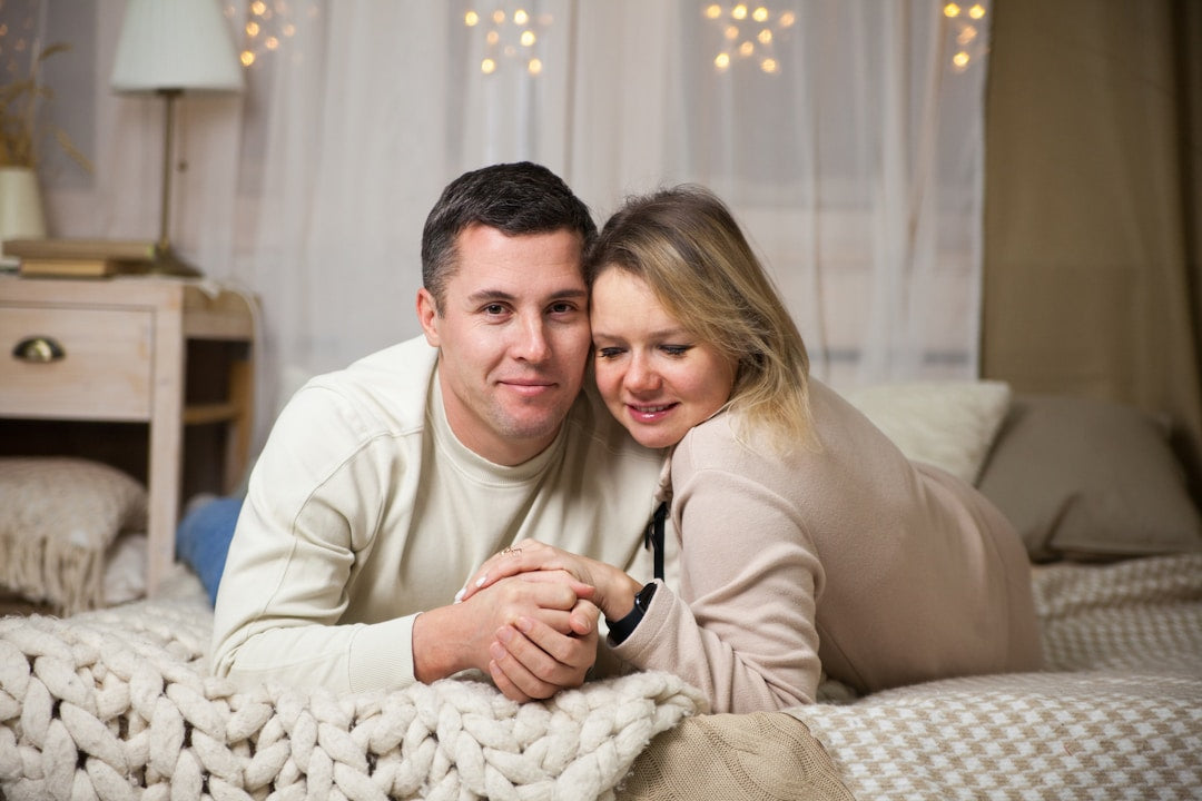 Cozy woven blanket for 2nd (cotton) anniversary gift