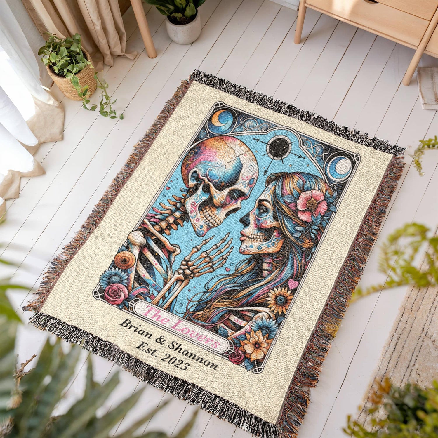 Personalized Funny Tarot Blankets