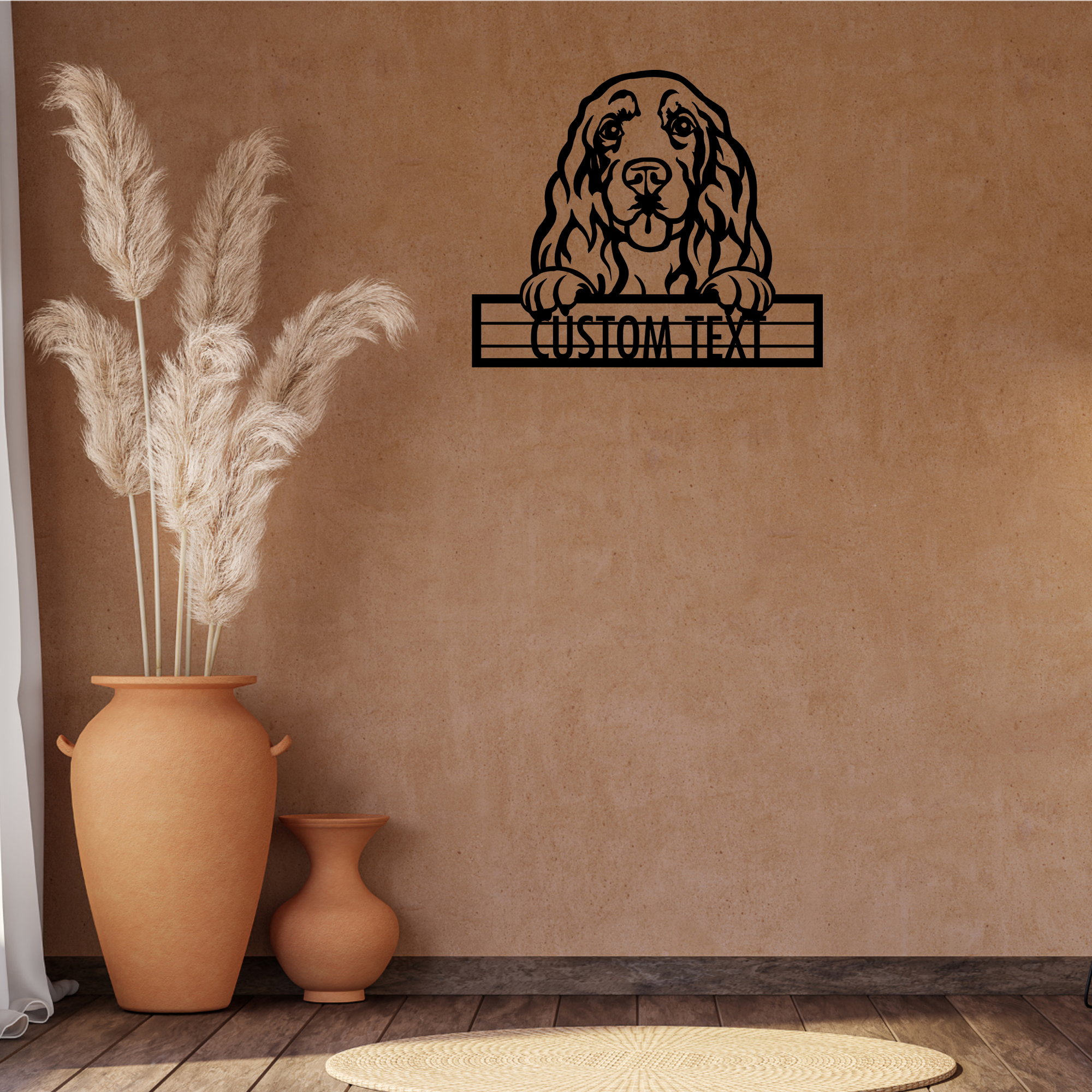 Cocker Spaniel - Dog Customized Metal Wall Art Decor