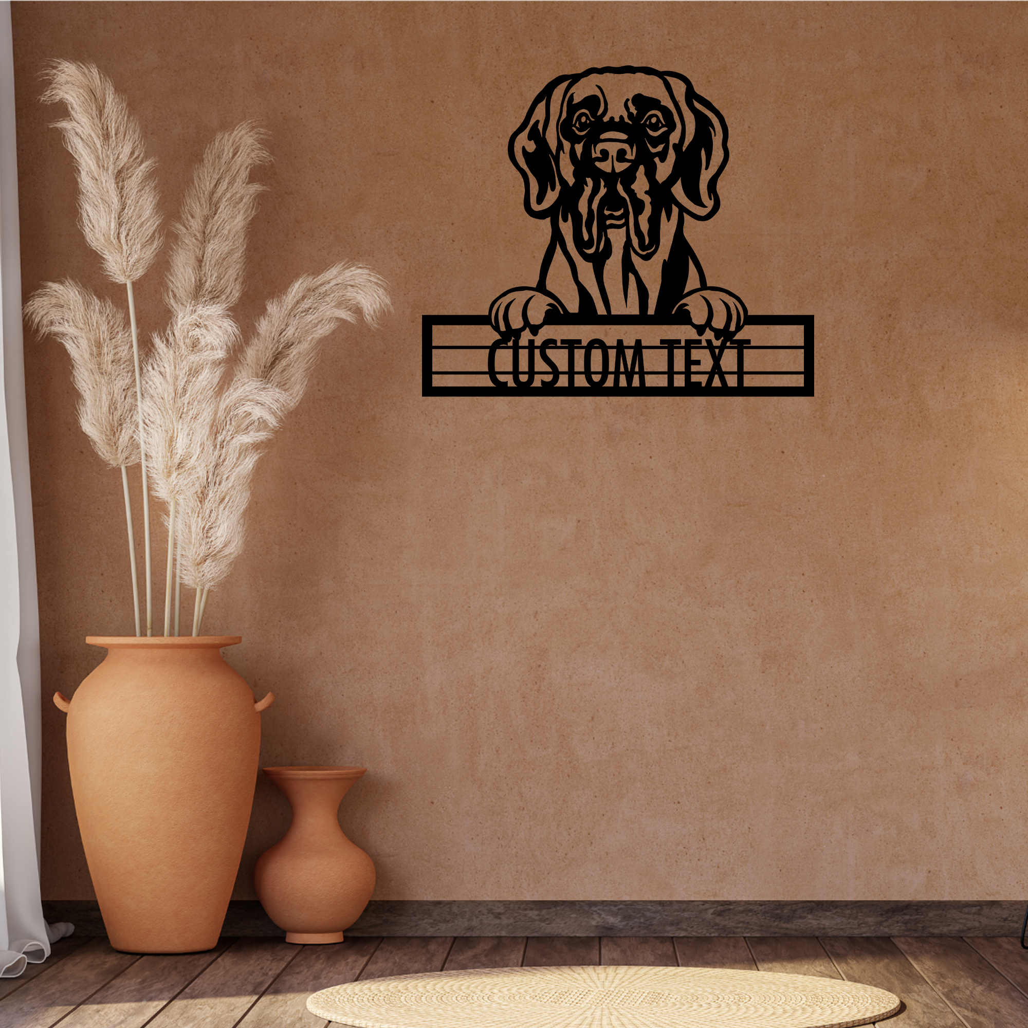 Great Dane  - Dog Customized Metal Wall Art Decor