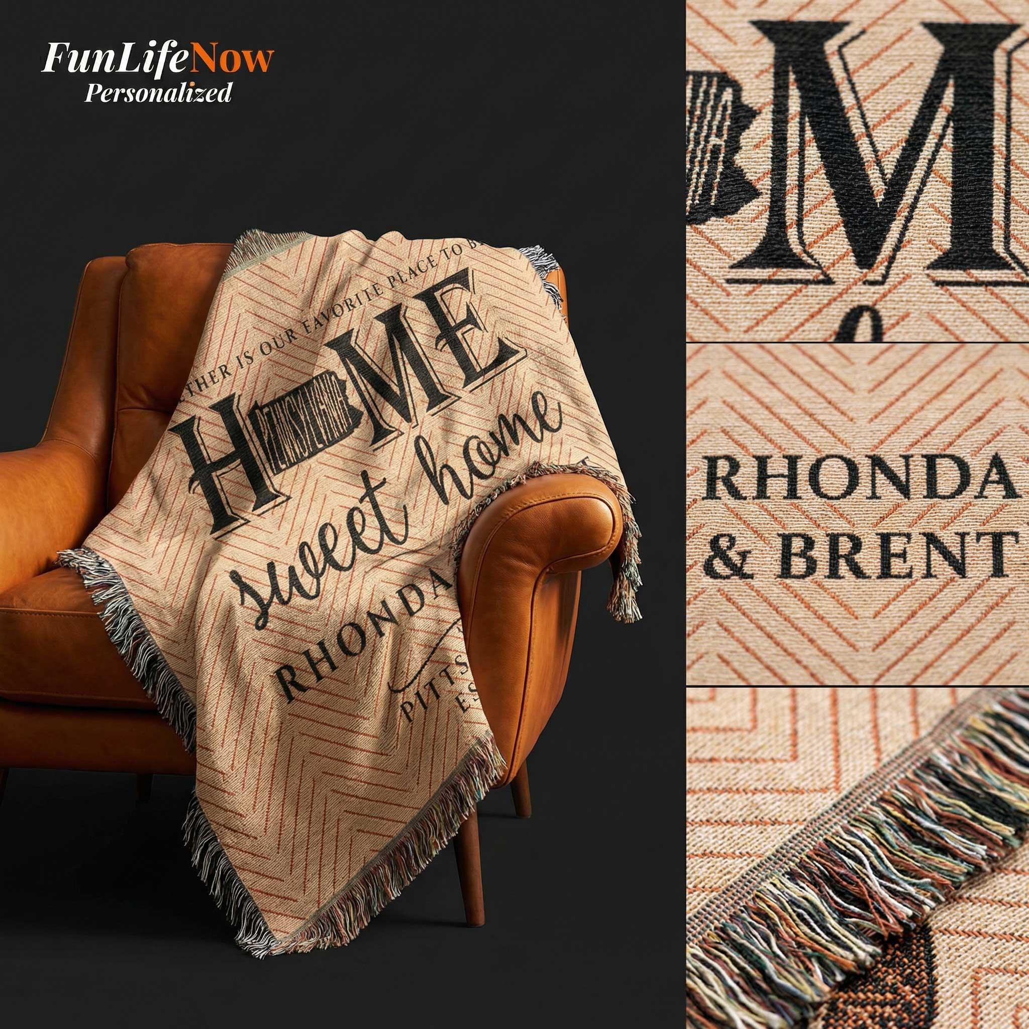 Pennsylvania Personalized State Blanket – Custom Keystone State Home Throw Gift