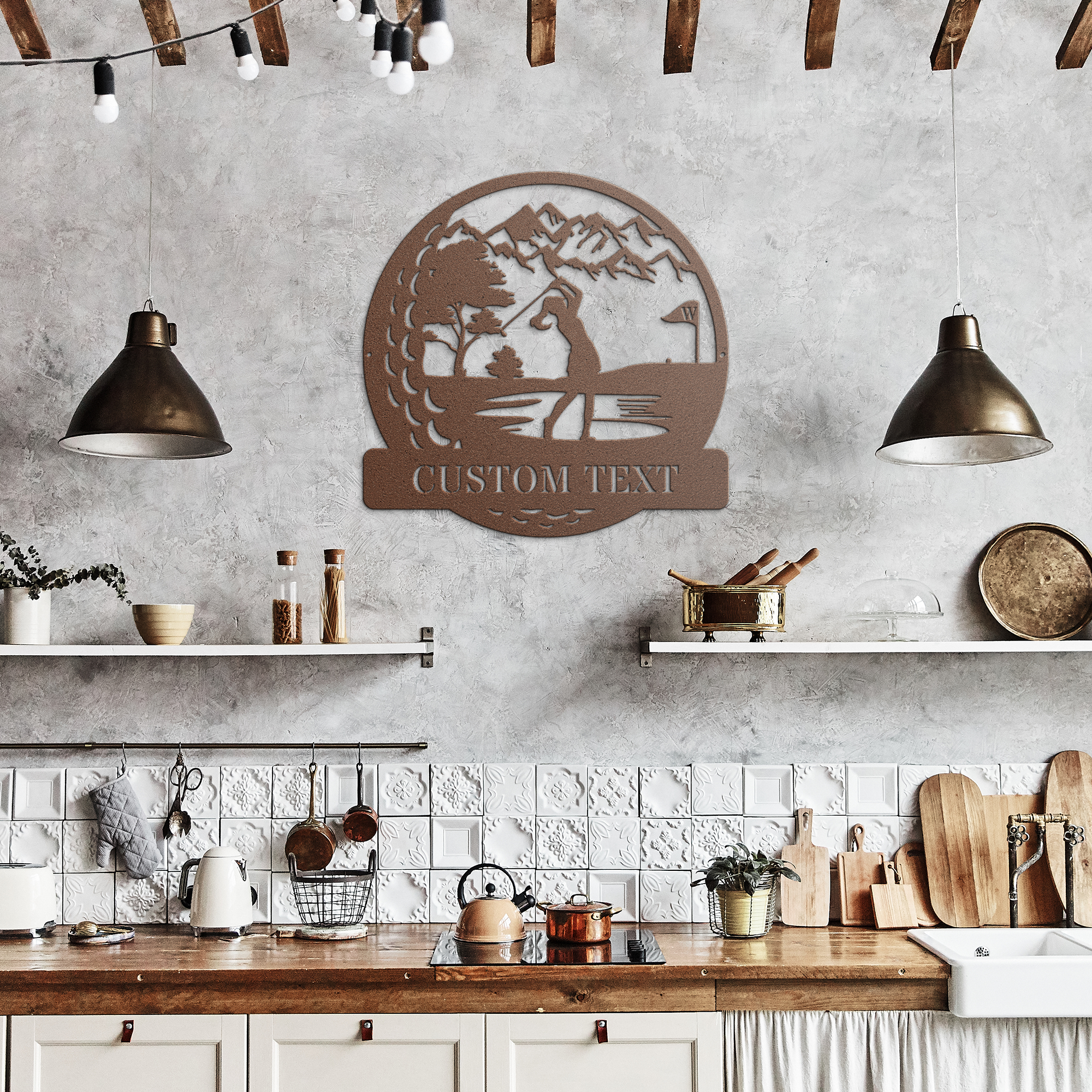 Personalized_Metal_Golf_Sign__Custom__Copper_Rustic_Kitchen_Mockup.png