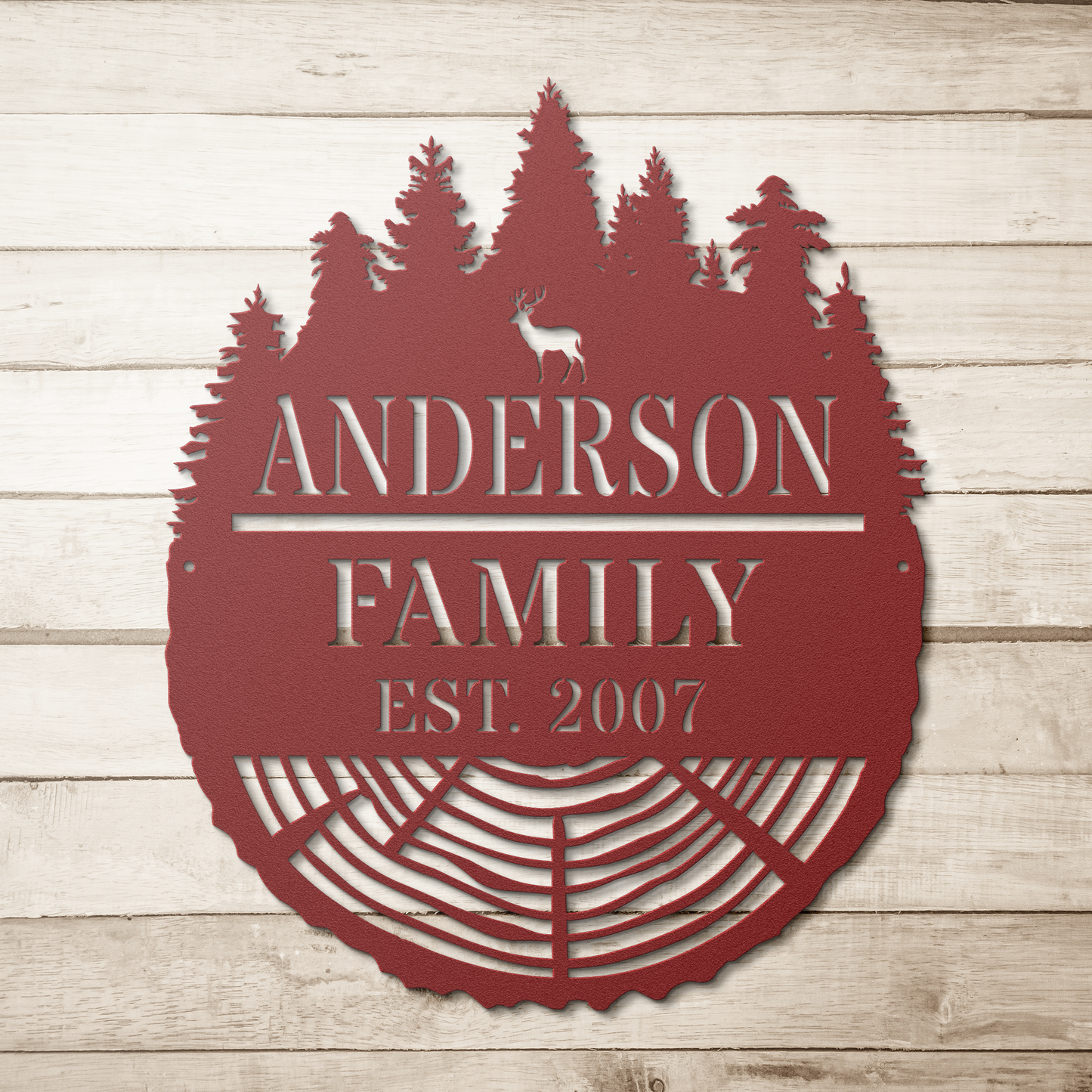 Personalized_Tree_Stump_Metal_Sign__C_Red_Simple_Wood_BKGD_Mockup.png