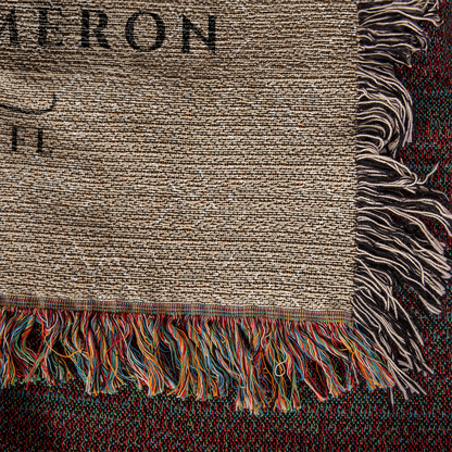 Personalized Florida Woven Blanket – Custom Home State Throw with Name & Location
