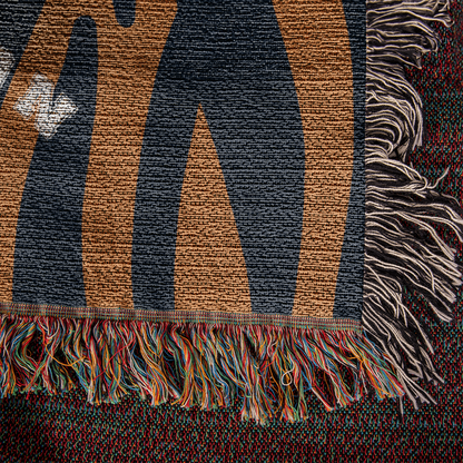 Personalized Climbing Woven Blanket Throw – Custom Rock Climber Gift