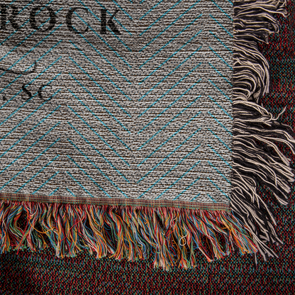 Personalized South Carolina State Woven Blanket – Custom Home Gift for Couples