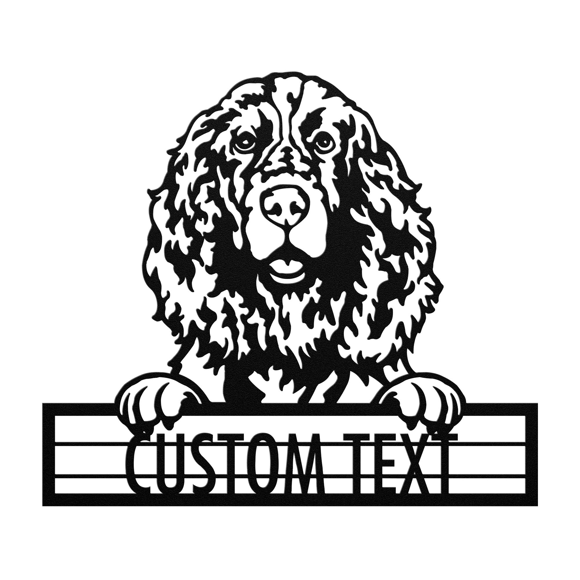 English Springer Spaniel - Dog Customized Metal Wall Art Decor
