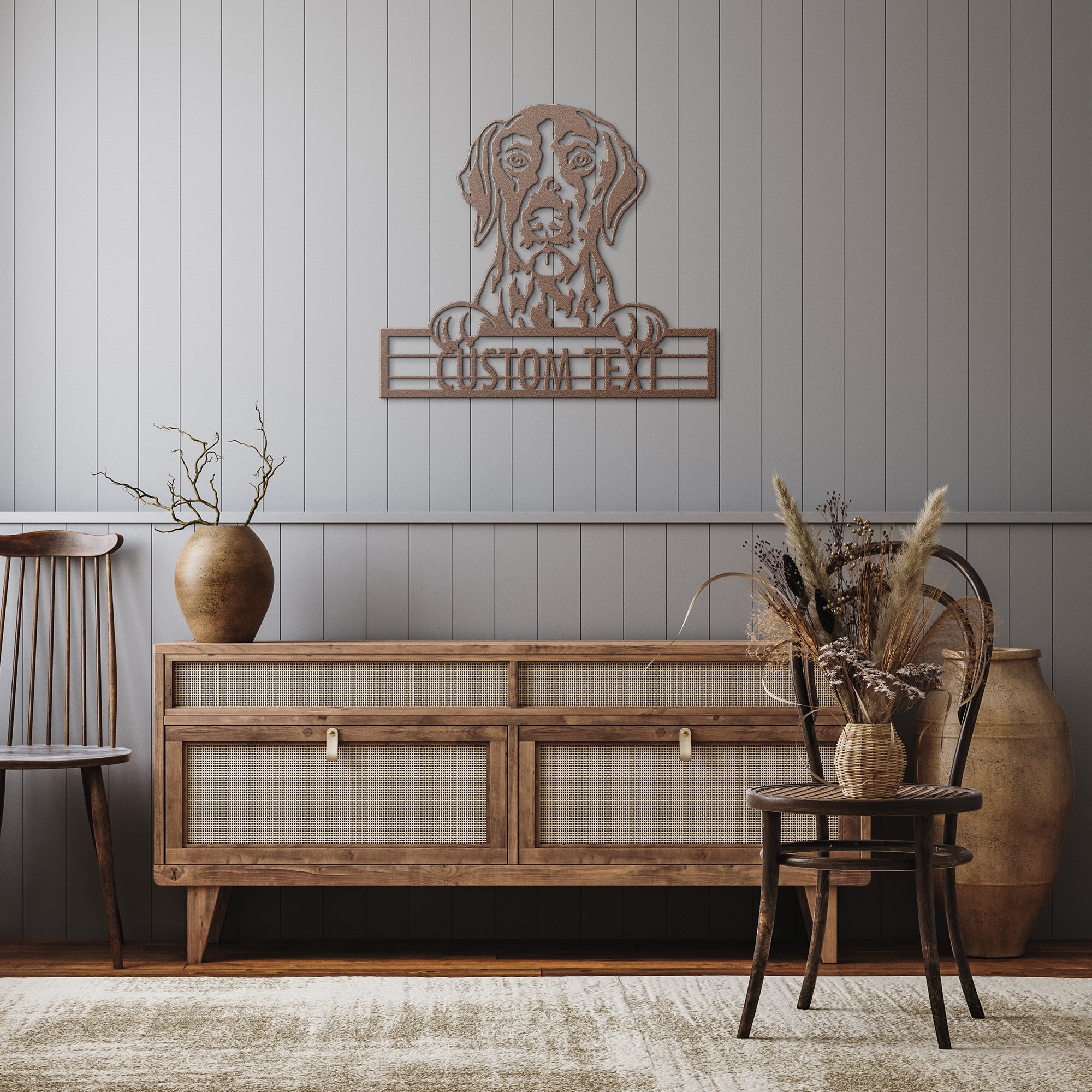 German Shorthaired Pointer - Dog Customized Metal Wall Art Decor