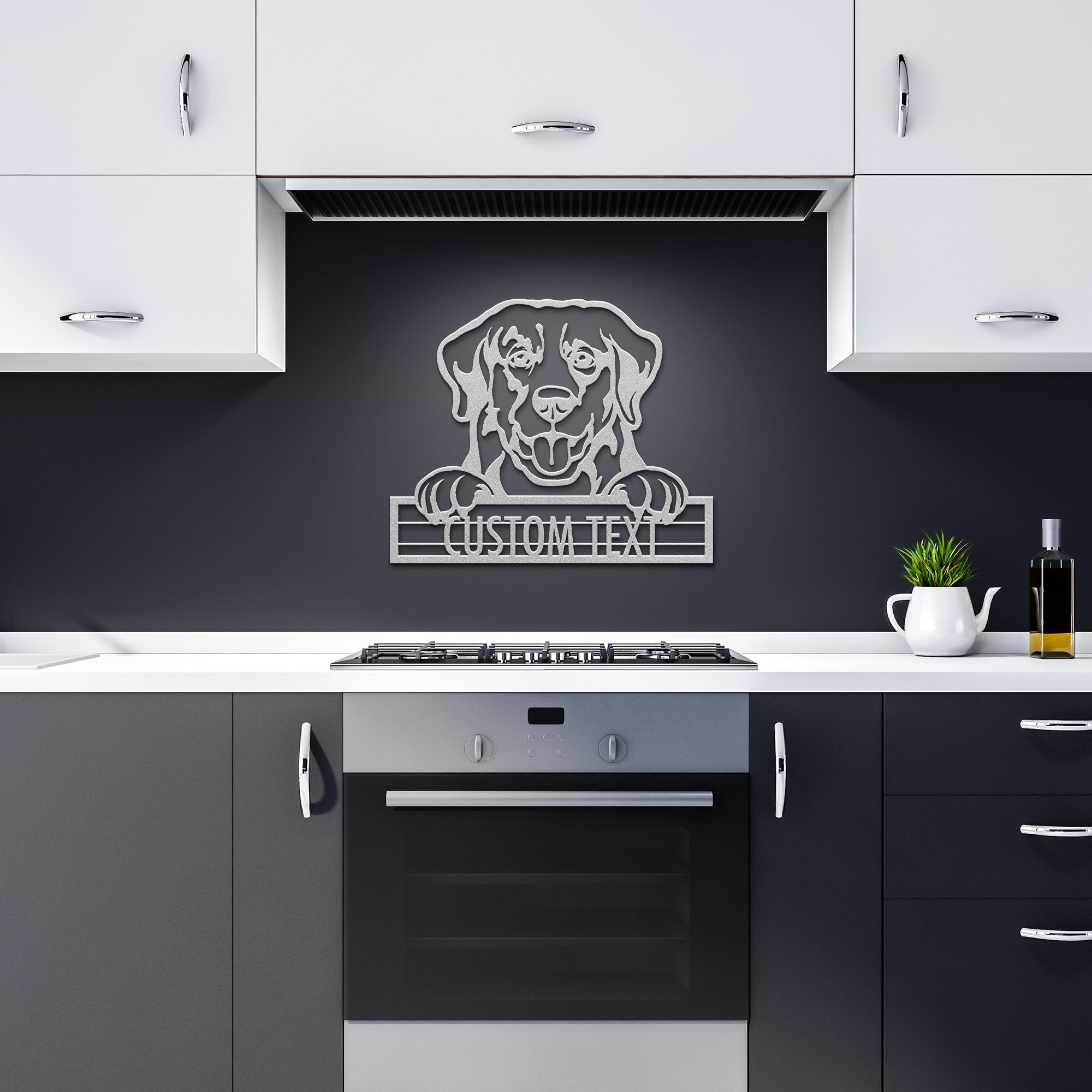 Golden Retriever - Dog Customized Metal Wall Art Decor