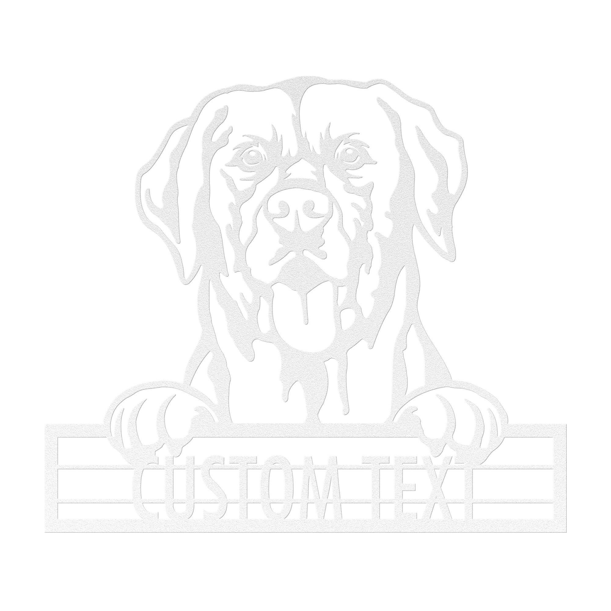 Labrador Retriever  - Dog Customized Metal Wall Art Decor