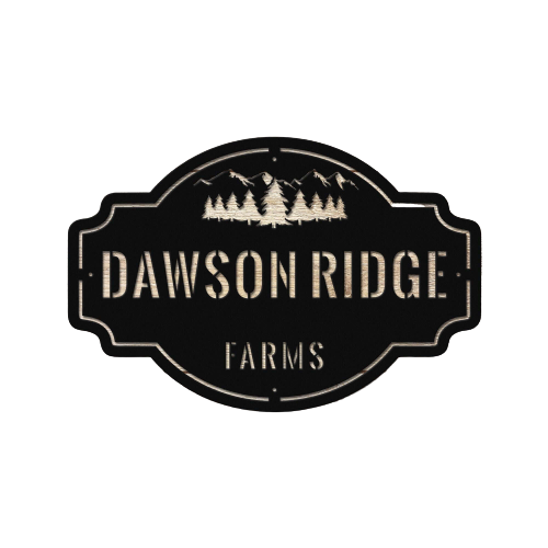 Mountain Ridge Family Name Personalized Metal Wall Art Decor Sign