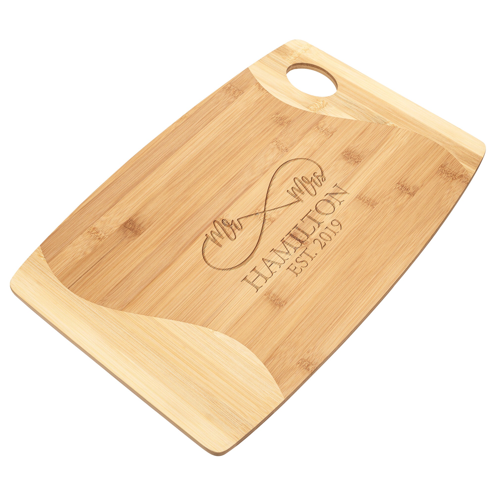 Personalized Bamboo Cutting Board - Design 8- Personalized Gift